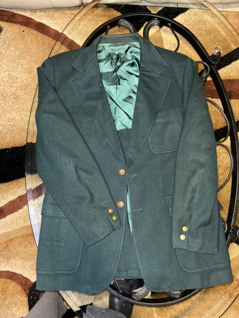 Stanley Blacker Men's Green Vest